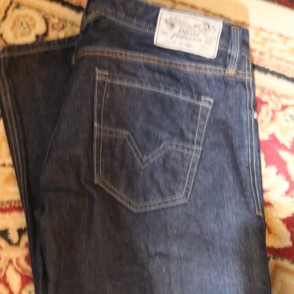 New - Larkee Diesel Men's Bootcut Jeans Size 32x32